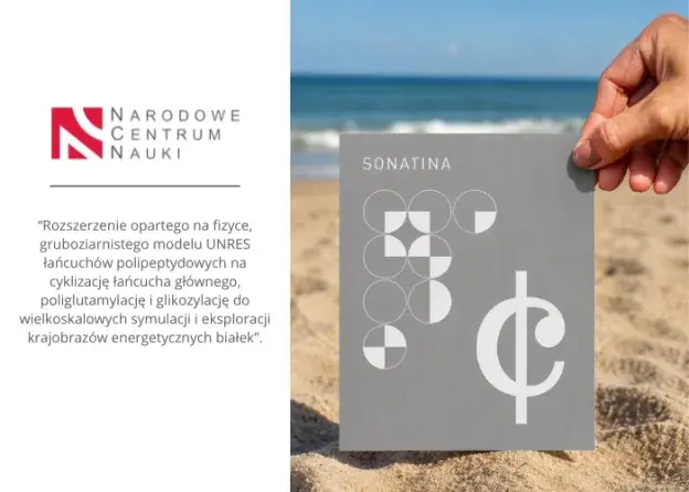 Grant SONATINA NCN dla dr Lizavety Petrusevich